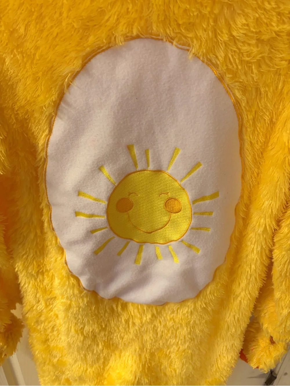 Care Bears Classic Funshine Yellow Bear  Costume, Kid’s Medium (8-10), Halloween